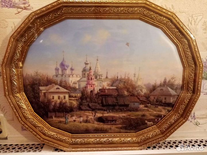 Картина в раме багет