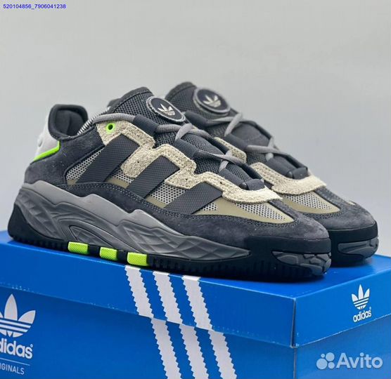 Кроссовки Adidas Niteball Grey (Арт.51703)