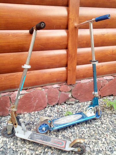 Самокат детский двухколесный бу