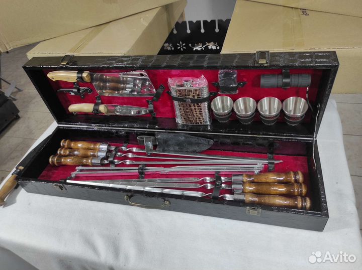 Шашлычные наборы в подарок мужчине