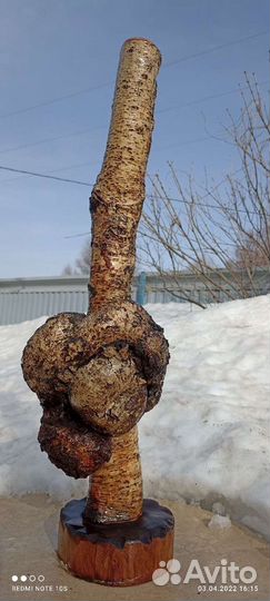 Деревянные вазы ручной работы