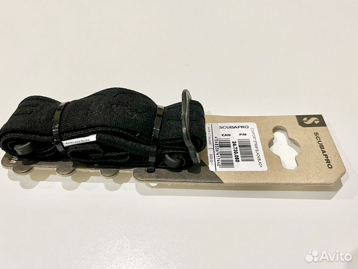 Оголовник для маски Scubapro Comfort чёрный/чёрный