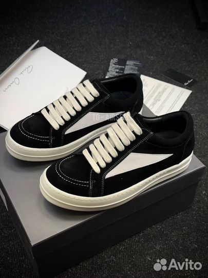 Кеды Rick owens x vans vintage