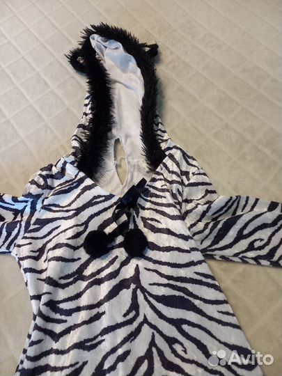 Костюм зебры на девочку 3-4 года