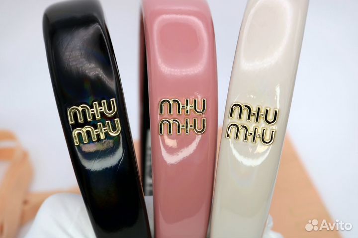 Ободок miu miu миу миу