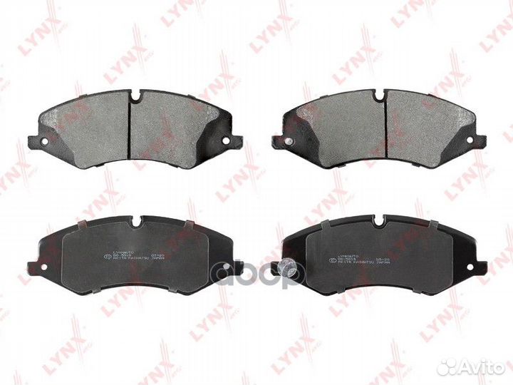 Колодки тормозные дисковые перед BD5018 LYN