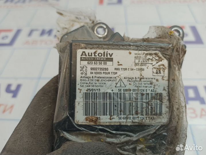 Блок управления AIR BAG Peugeot 408 9802735280