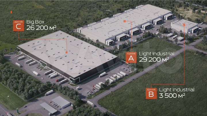 Склад в продажу, 2592 м²