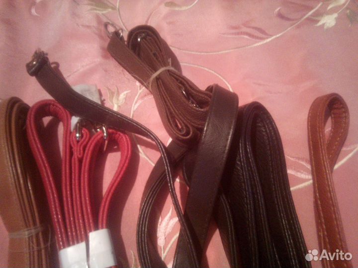 Набор новых длинных ручек разных для дамск сумочек