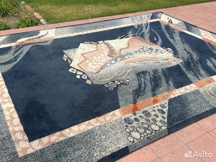 Ковер бу шерстяной