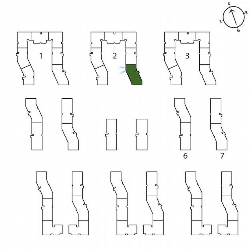 2-к. квартира, 58,8 м², 2/3 эт.