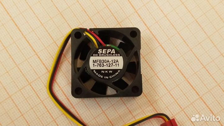 Fan Brushless MFB30A-12A, новый