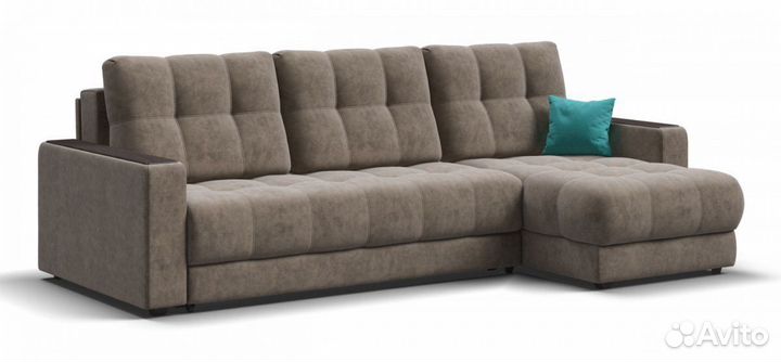 Угловой диван boss 2.0 Classic XL велюр Royal туап