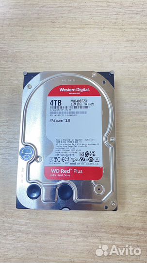 Жесткий диск 4Tb WD Red Plus WD40efzx