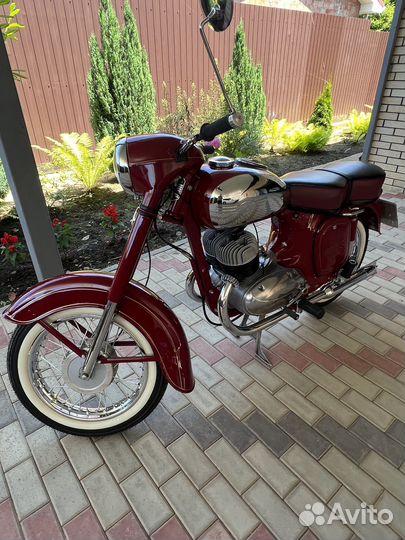 Ява 360 старушка 1954 года выпуска с документами