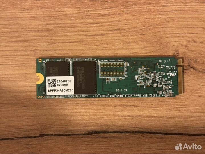 Накопитель SSD m.2 NVMe 256Gb