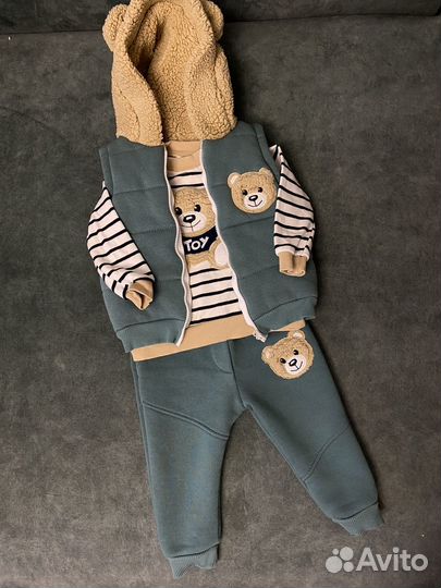 Костюм на флисе детский
