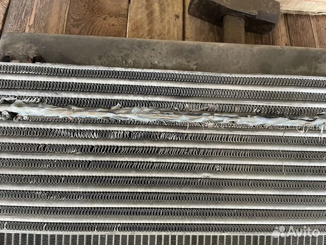 Радиатор с интеркуллером cummins 2.8