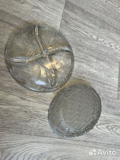 Хрустальное блюдо