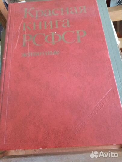 Красная книга животные 1983г