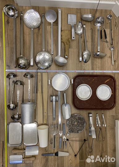 Половник, шумовка, ложка гарнирная СССР