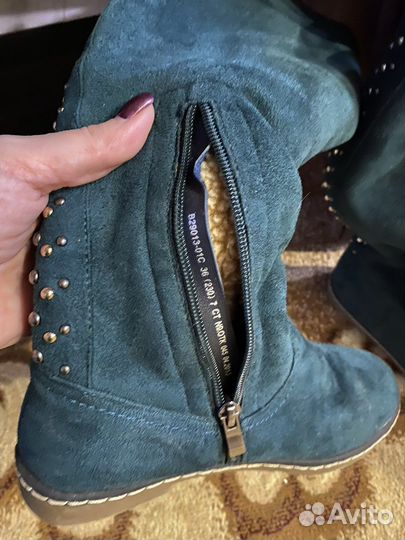 Продам сапоги (натуральные)