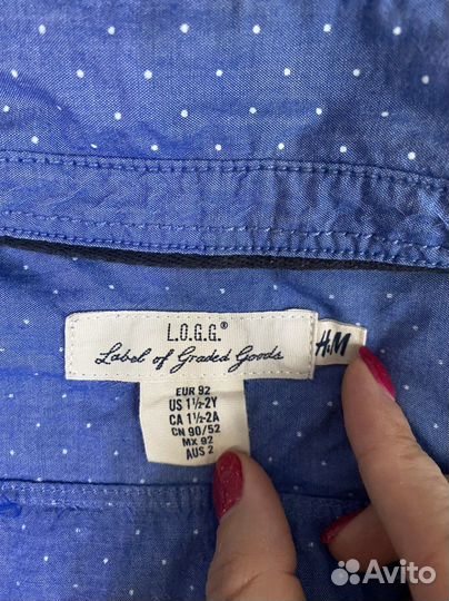 Рубашка H&M 92