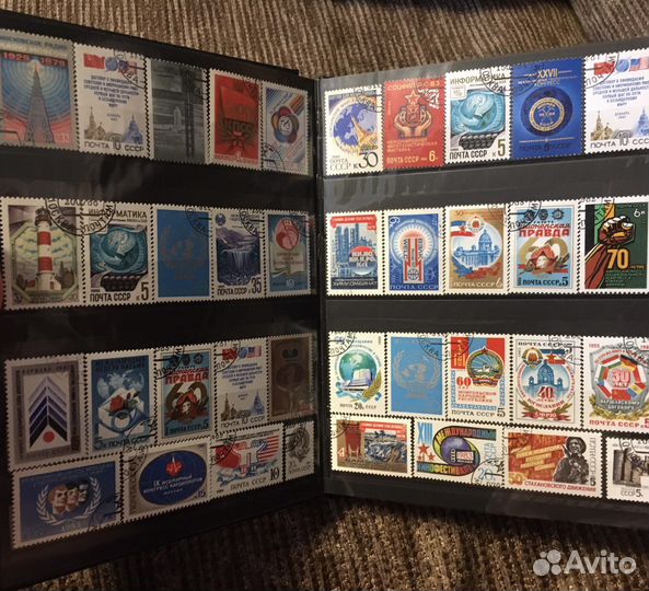 Альбом с марками СССР