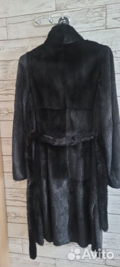 Шуба из меха норки