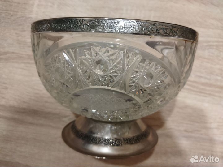 Ваза хрустальная СССР