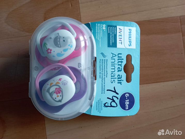 Пустышка avent 6 18