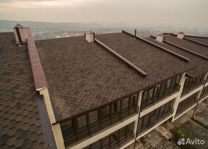 Гибкая черепица, Финская, Аккорд Коричневый