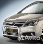 Защита переднего бампера Zafira B кенгурин