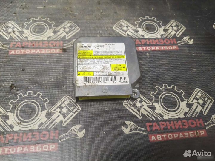 Блок управления srs безопасностью Шевроле Лачетти