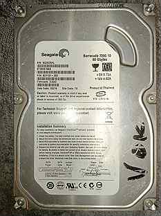 Жесткий диск Seagate 80 GB