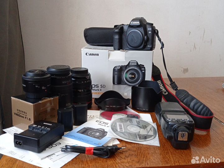 Canon eos 5D mark ii. Объектив 24/105 и 50