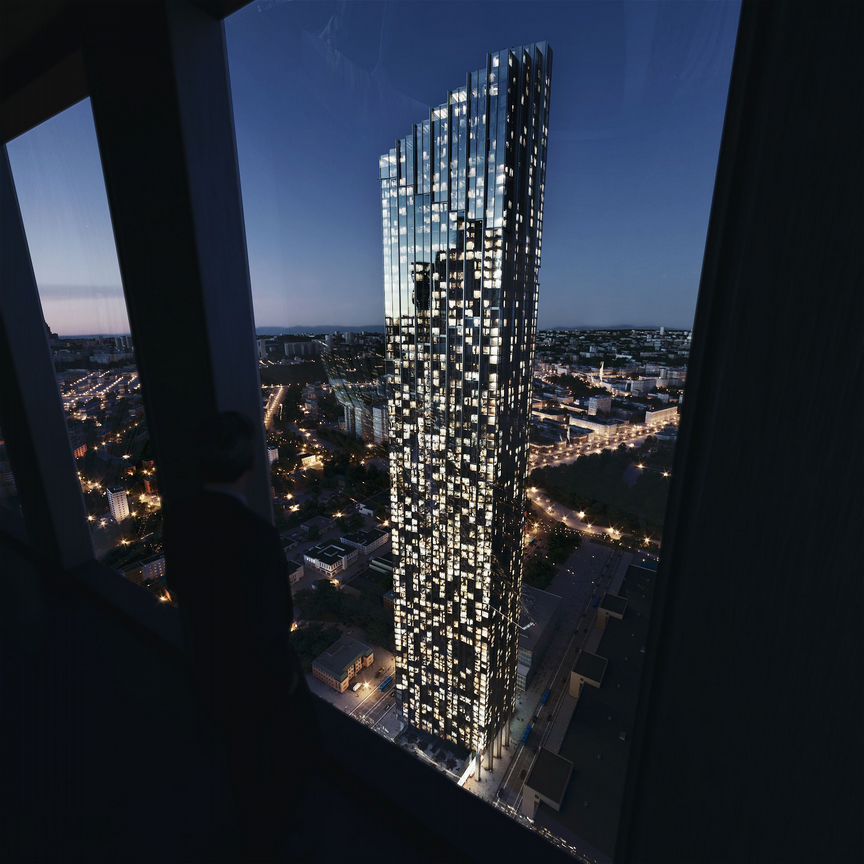 2-к. квартира, 73,7 м², 10/85 эт.