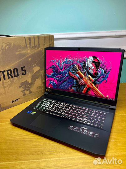 Acer Nitro 5/ RTX3070(8гб) / i7-11800H/ 17.3