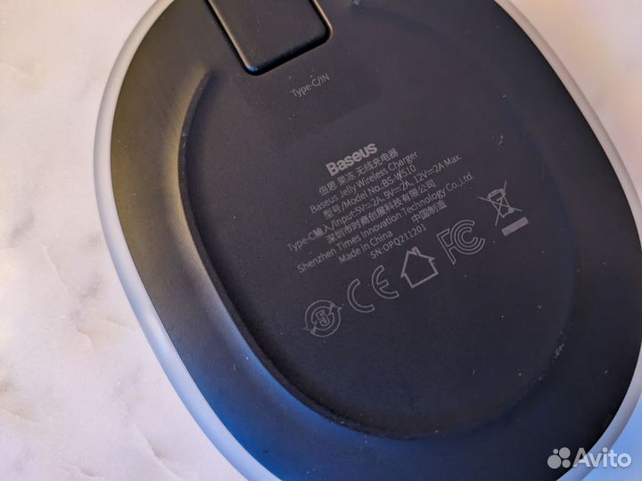 Беспроводная зарядка Baseus 15W BS-W510