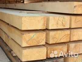 Брус камерной сушки 120 * 120 * 3000 мм сосна
