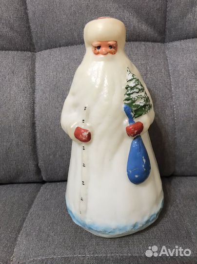 Дед мороз СССР пластмассовый