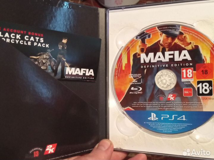 Mafia Definitive Edition I - II - III PS4