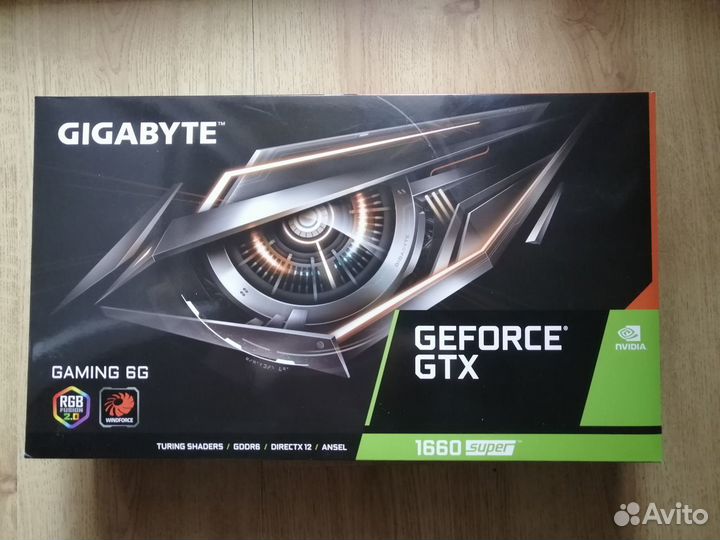 Видеокарта GeForce GTX 1660 super