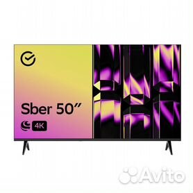 Телевизор Sber SDX-50U4126, 50"(127 см), UHD 4K