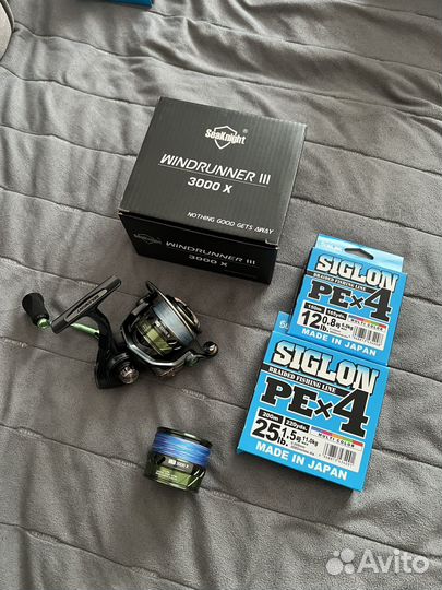 Катушка SeaKnight WindRunner III 3000X