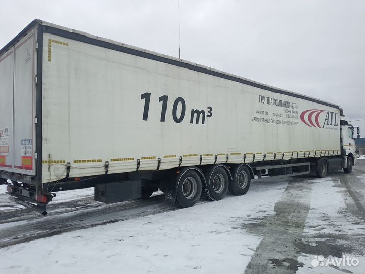 Полуприцеп шторно-бортовой Тонар T3-16 (98881), 2020