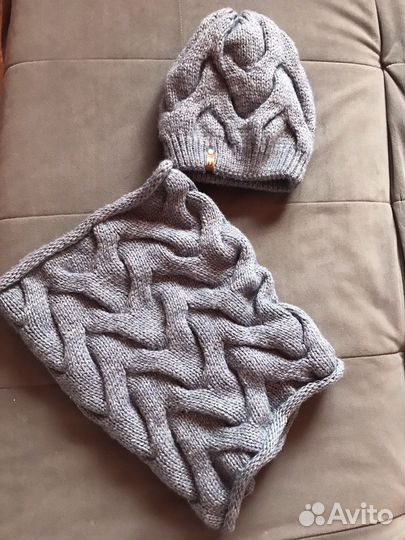 Шапка и снуд женские