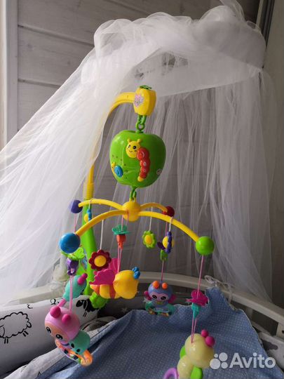 Мобиль на кроватку с проектором