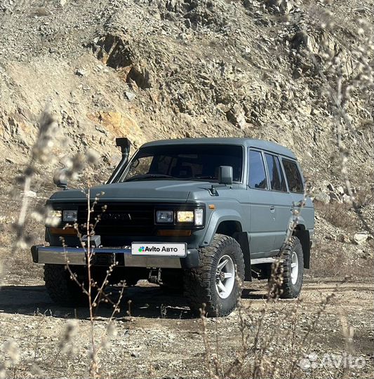 Toyota Land Cruiser 4.0 МТ, 1989, 240 000 км