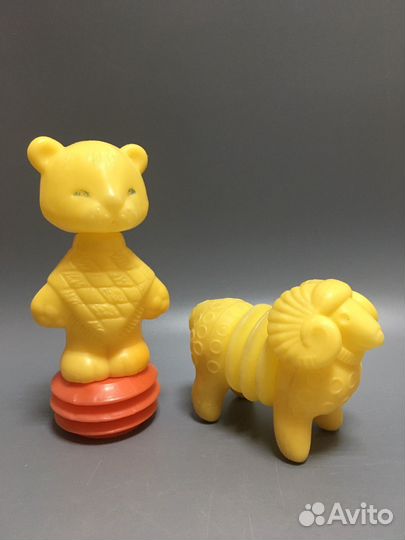 Игрушки СССР пластик